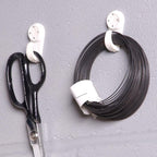 HILLMAN Plastic Coated White Hardwall Picture Hook 25 lb 3 pk - Case of 10