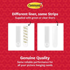 3M Command White Large Picture Hanging Strips 15 lb 4 pair