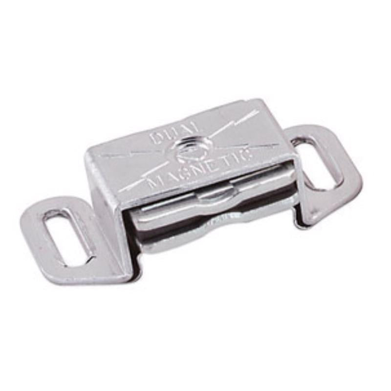 Amerock 1/2 in. H X 1 in. W X 2-3/16 in. D Aluminum Single Magnetic Catch