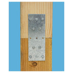 Simpson Strong-Tie 5 in. H X 0.04 in. W X 1.8 in. L Galvanized Steel Tie Plate
