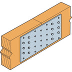 Simpson Strong-Tie 7 in. H X 0.04 in. W X 3.1 in. L Galvanized Steel Tie Plate