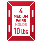 3M Command White Medium Picture Hanging Strips 10 lb 4 pk
