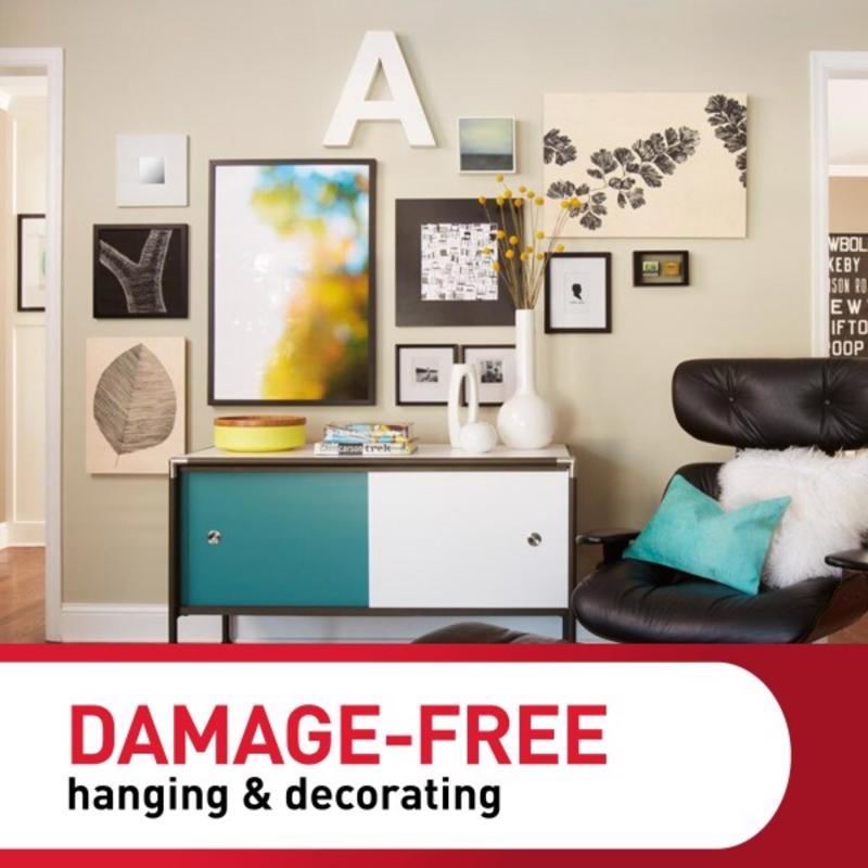 3M Command White Medium Picture Hanging Strips 10 lb 4 pk