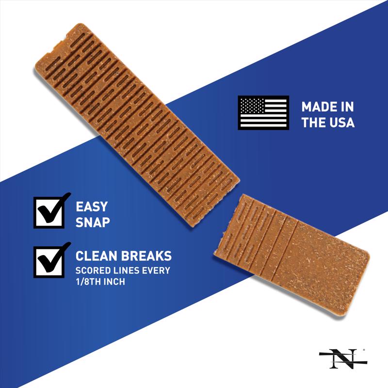Nelson 1.5 in. W X 8 in. L Composite Shim 12 pk - Case of 32