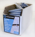 Crawford Medium Vinyl Coated Gray Steel 5.91 in. L Hook 20 lb 1 pk - Case of 25