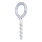Hampton 3/8 in. X 4 in. L Zinc-Plated Steel Lag Thread Eyebolt