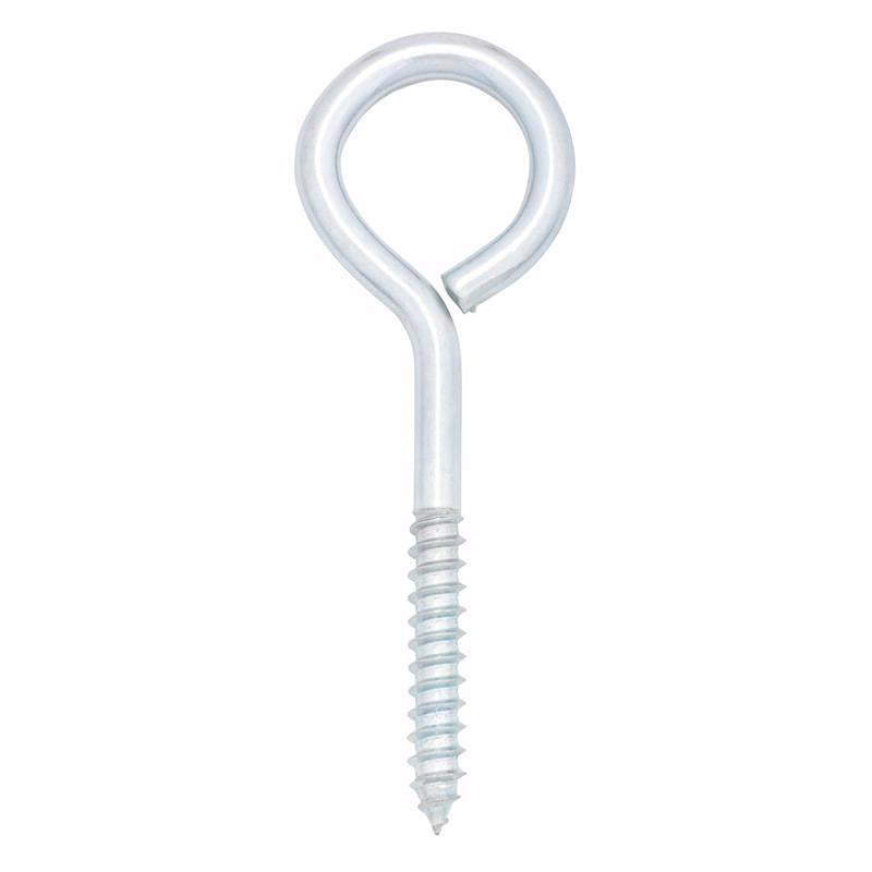Hampton 3/8 in. X 5 in. L Zinc-Plated Steel Lag Thread Eyebolt Nut Included - Case of 10