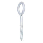 Hampton 3/8 in. X 5 in. L Zinc-Plated Steel Lag Thread Eyebolt Nut Included - Case of 10