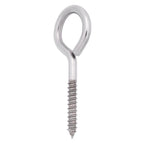 Hampton 3/8 in. X 4-1/2 in. L Stainless Stainless Steel Lag Thread Eyebolt - Case of 5