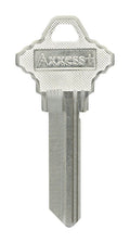 HILLMAN KeyKrafter Key House/Office Key Blank 59 Single For Schlage Locks Silver - Case of 4