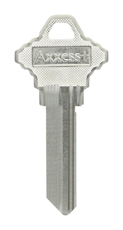 HILLMAN KeyKrafter Key House/Office Key Blank 59 Single For Schlage Locks Silver - Case of 4