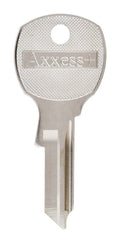 HILLMAN M-12 House/Office Key Blank 137 Single For USPS Mailbox locks Silver - Case of 4