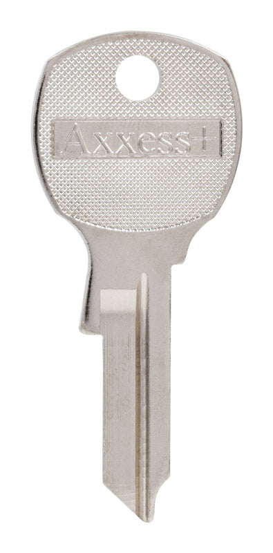 HILLMAN Traditional Key House/Office Key Blank 136 Single For USPS Mailbox locks Silver - Case of 4