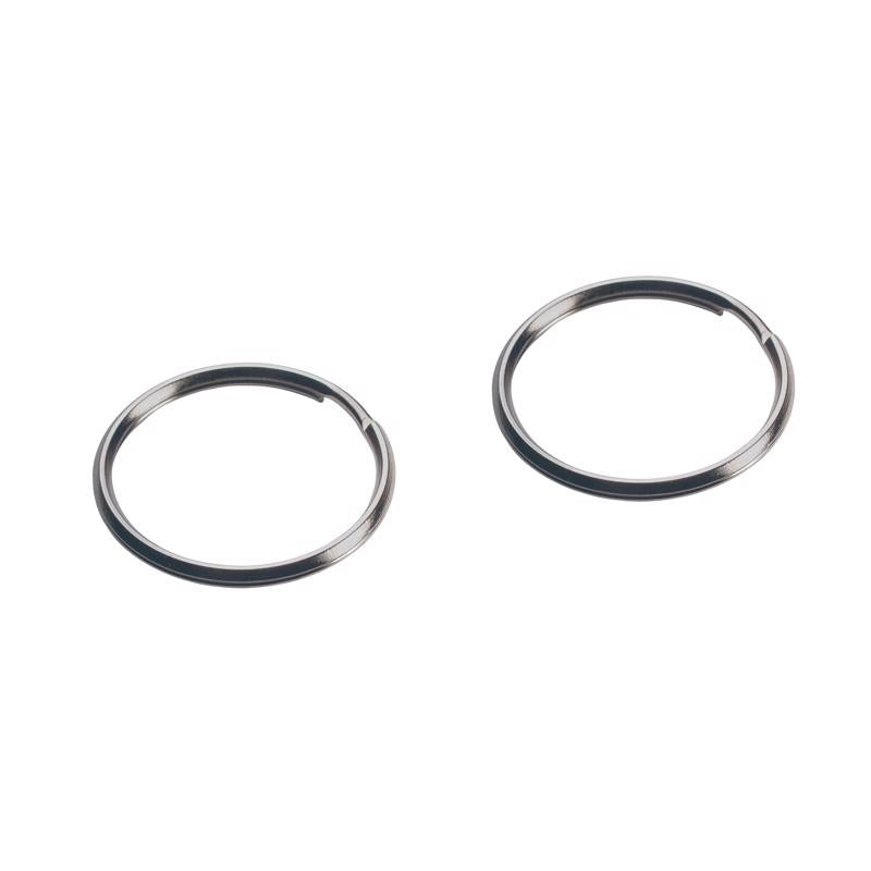 HILLMAN Tempered Steel Silver Split Rings/Cable Rings Key Ring