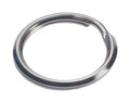 HILLMAN Tempered Steel Silver Split Rings/Cable Rings Key Ring - Case of 50