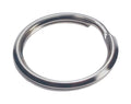 HILLMAN Tempered Steel Silver Split Rings/Cable Rings Key Ring - Case of 50