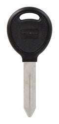 HILLMAN Traditional Key Automotive Key Blank Double For Chrysler Black/Silver - Case of 5