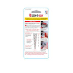 SCREW-IT-AGAIN 1/4 in. D X 1 in. L Polypropylene Hex Head Wood Anchor 4 pk