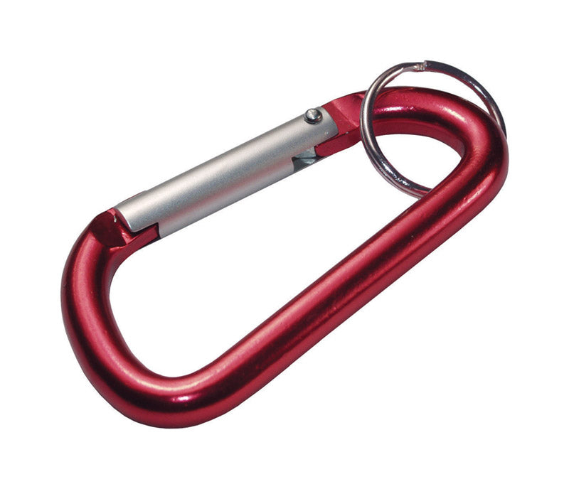 HILLMAN Steel Assorted Jumbo Carabiner - Case of 24