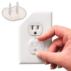 Dreambaby Clear Plastic Outlet Protector 12 pk - Case of 6