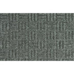 Southern Oaks 18 in. W X 30 in. L Gray Parquet Rubber Door Mat