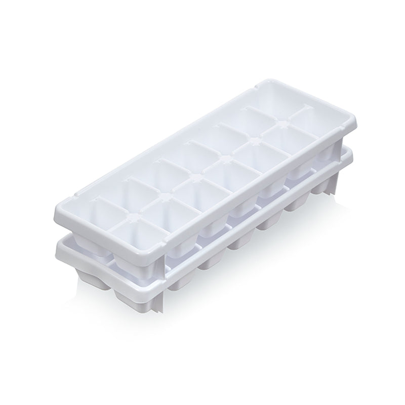 Arrow Home Products Eezy Out White Plastic Ice Cube Tray - Case of 12