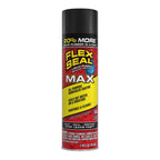 Flex Seal Family of Products Flex Seal MAX Black Rubber Spray Sealant 17 oz - Case of 4