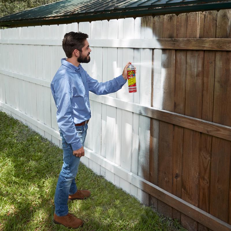 Flex Seal Family of Products Flex Seal MAX White Rubber Spray Sealant 17 oz - Case of 4