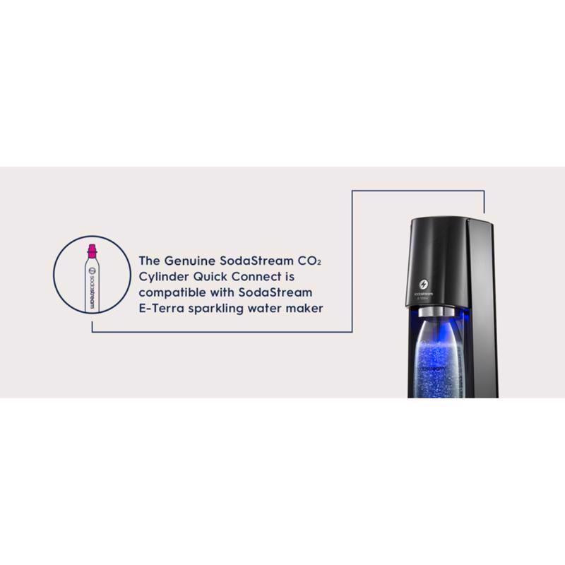 SodaStream Quick Connect Pink 60 L CO2 Cylinder 1 pk - Case of 18
