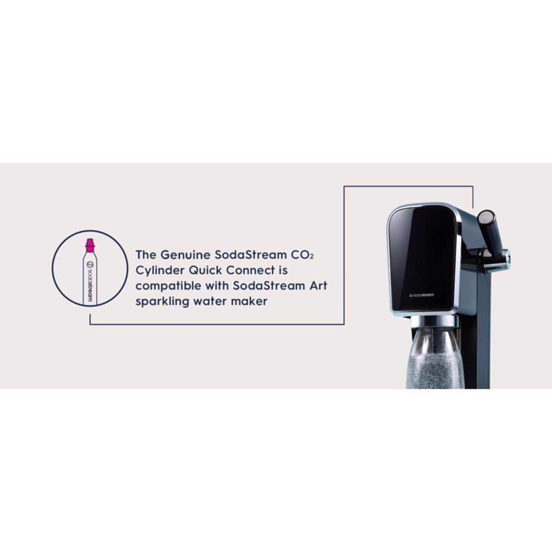 SodaStream Quick Connect Pink 60 L CO2 Cylinder 1 pk - Case of 18