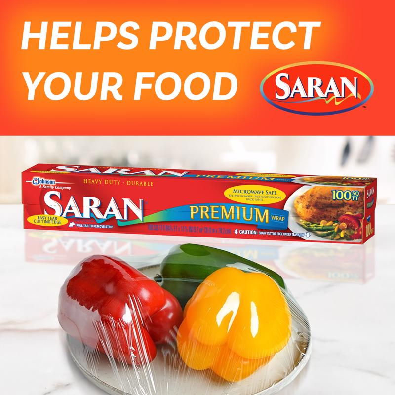 Saran Clear Food Wrap 1 pk