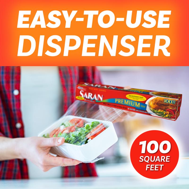 Saran Clear Food Wrap 1 pk