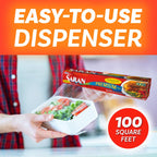 Saran Clear Food Wrap 1 pk