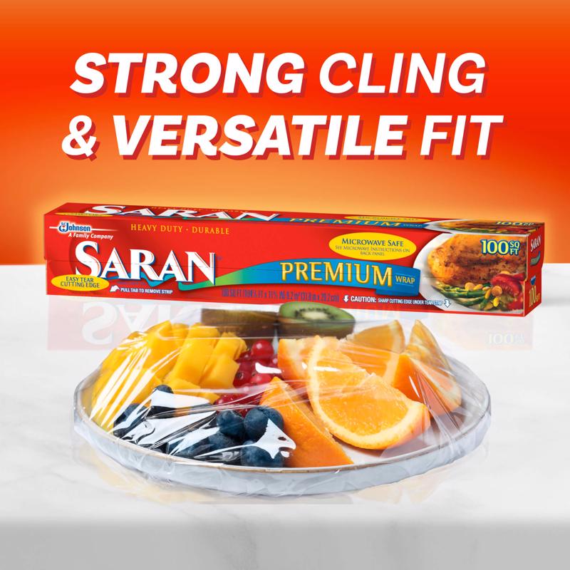 Saran Clear Food Wrap 1 pk