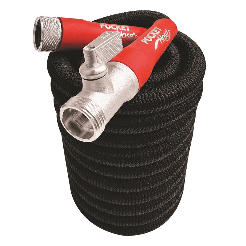 Pocket Hose Silver Bullet 2.0 3/4 in. D X 50 ft. L Medium Duty Expandable Flexible Garden Hose