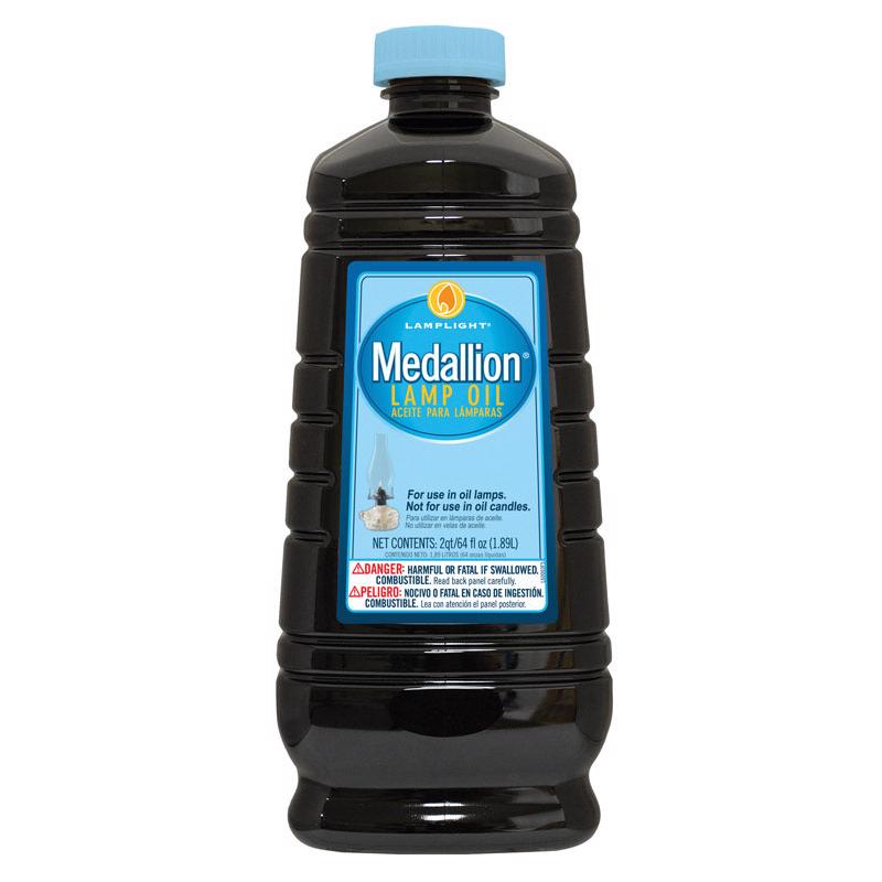 Lamplight Farms Medallion Clean Burn Lamp Oil Clear 64 oz - Case of 6