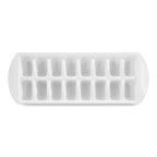 Sterilite White Polypropylene Ice Cube Tray