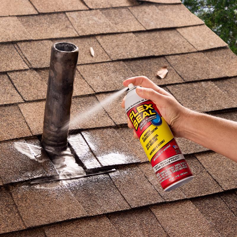 Flex Seal Family of Products Flex Seal Black Rubber Spray Sealant 14 oz - Case of 6
