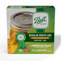 Ball Regular Mouth Canning Lid 12 pk - Case of 24