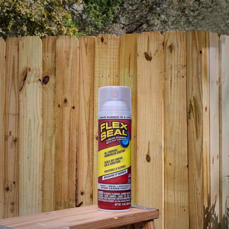 Flex Seal Family of Products Flex Seal Clear Rubber Spray Sealant 14 oz - Case of 6