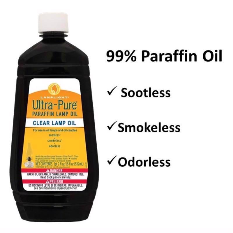 Lamplight Farms Ultra Pure Clean Burn Lamp Oil Clear 32 oz - Case of 12
