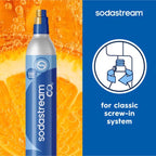 SodaStream Screw In Fresh Blue 60 L CO2 Cylinder 1 pk - Case of 18