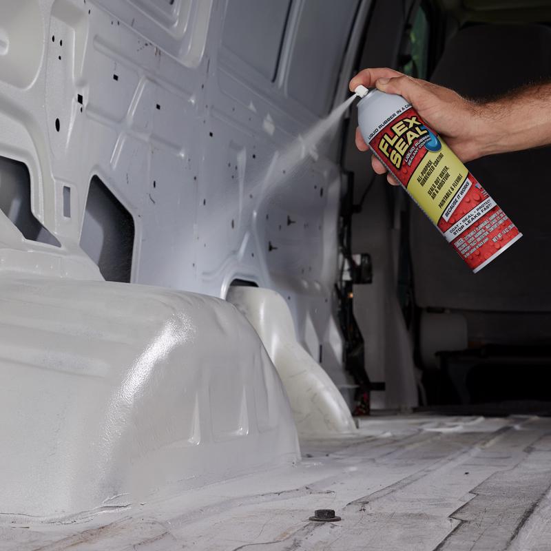 Flex Seal Family of Products Flex Seal White Rubber Spray Sealant 14 oz - Case of 6