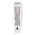 Taylor Tube Thermometer Plastic White 7.68 in. - Case of 6