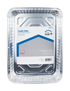 Home Plus Durable Foil 9 in. W X 13 in. L Cake Pan Silver 1 pk - Case of 12