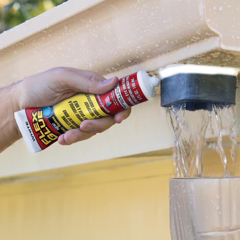 Flex Seal Family of Products Flex Glue Super Strength Rubber White Adhesive 6 fl. oz.