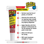 Flex Seal Family of Products Flex Glue Super Strength Rubber White Adhesive 6 fl. oz.