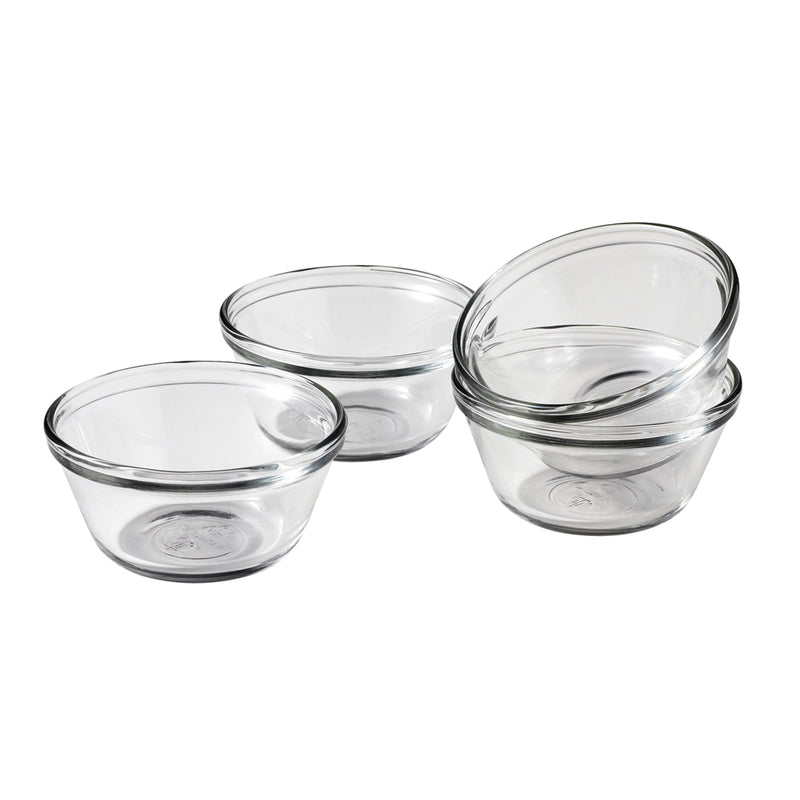 Anchor Hocking 4.00 in. W X 4.00 in. L Custard Cups Clear - Case of 4