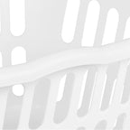 Sterilite White Plastic Laundry Basket - Case of 12