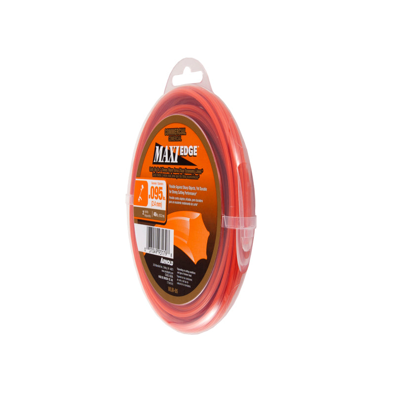 Arnold Maxi Edge Commercial Grade .095 in. D X 40 ft. L Trimmer Line